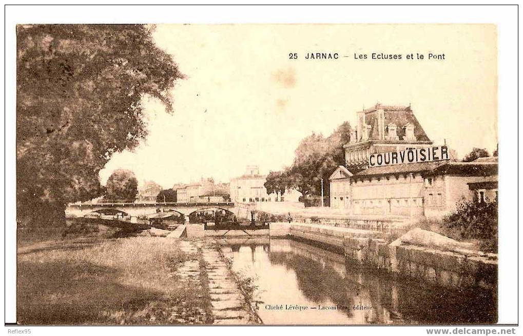 JARNAC - Les Ecluses Et Le Pont. - Jarnac