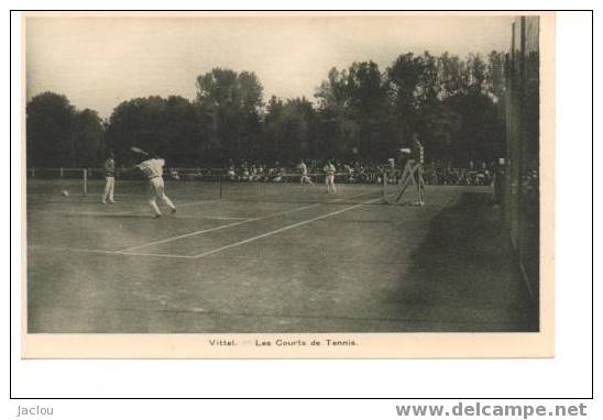 LE TENNIS A VITTEL      542 - Tennis