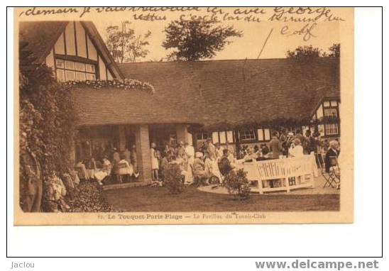 PAVILLON TENNIS CLUB  Du TOUQUET        557 - Tennis