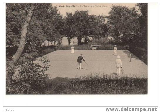 TENNIS DU GRAND HOTEL BEG-MEIL          553 - Tennis