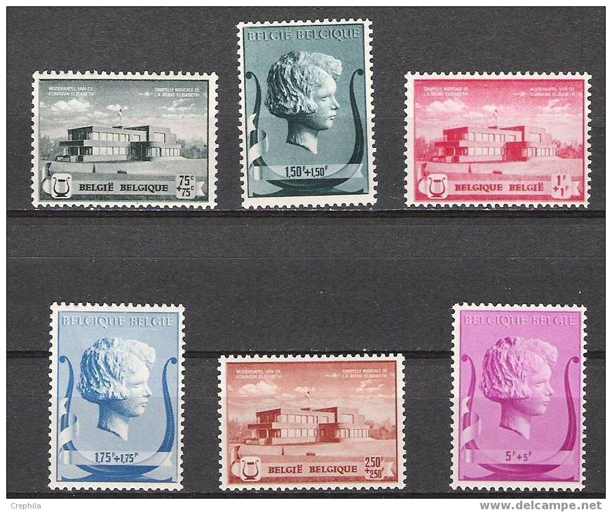 Belgique - 1940 - COB 532/7 - Neuf * - Unused Stamps