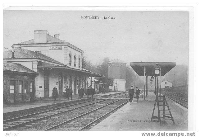 55 // MEUSE / MONTMEDY / La Gare / Israel-fribourg Edit / ANIMEE / # - Montmedy