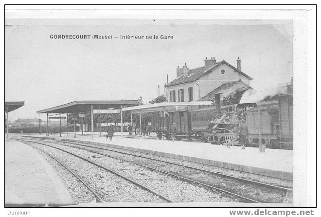 55 // MEUSE / GONDRECOURT / Intérieur De La Gare / # - Gondrecourt Le Chateau