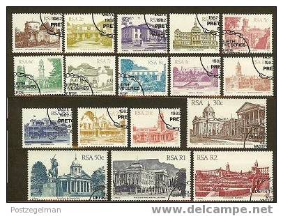 RSA 1982 CTO Stamp(s) Buildings 601-617 #1053 - Monuments