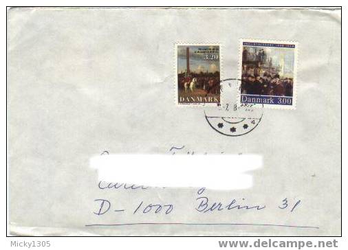 Dänemark / Danmark  - Umschlag Echt Gelaufen / Cover Used (3071) - Briefe U. Dokumente