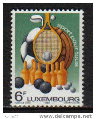 MB252 - LUSSEMBURGO , SPORT : N. 961  *** - Bocce