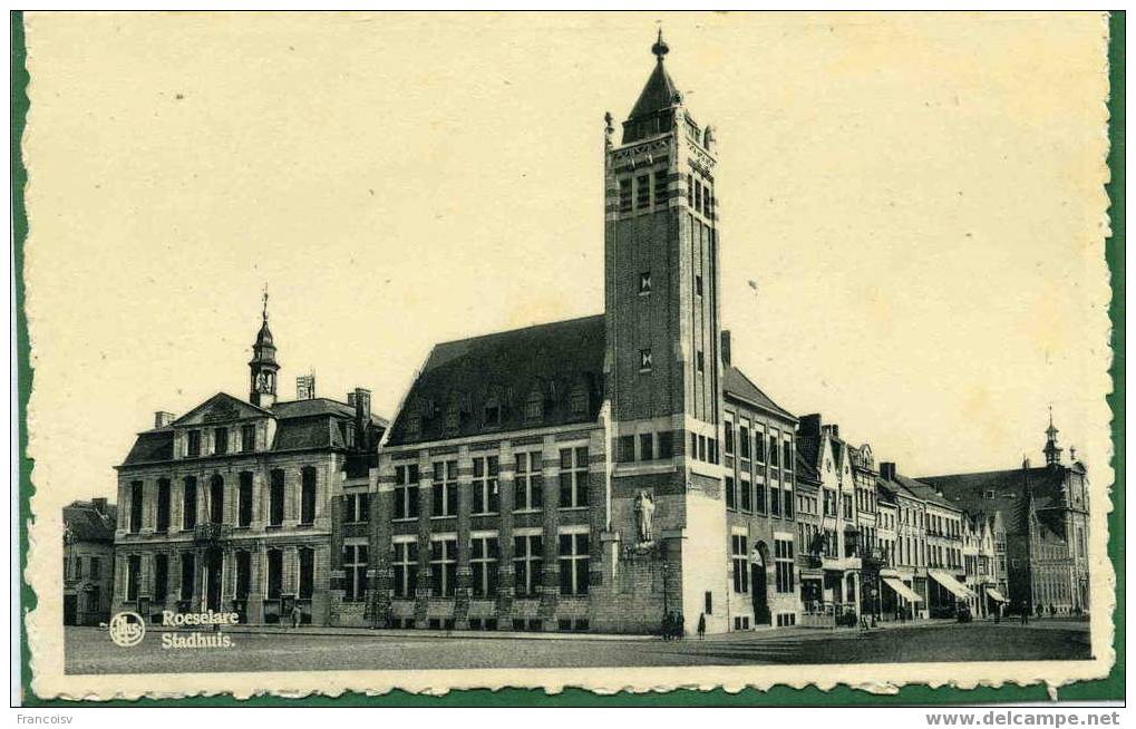 Roeselare - Roulers  - Stadhuis . Port BE 0.55. IBan-bic. Cash . Paypal.... - Roeselare