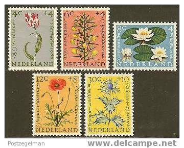 NEDERLAND 1960 OMP Zegel(s) Zomer 746-750 #675 - Unused Stamps