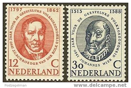 NEDERLAND 1960 OMP Zegel(s) Volksgezondheid 751-752 #677 - Ongebruikt