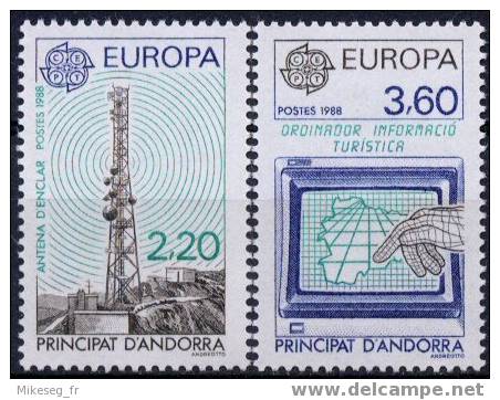 Europa CEPT - 1988 - Andorre Français ** - 1988