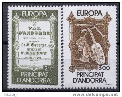 Europa CEPT - 1985 - Andorre Français ** - 1985