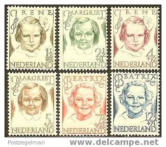 NEDERLAND 1946 Prinsessen OMP 462-467 #926 - Neufs
