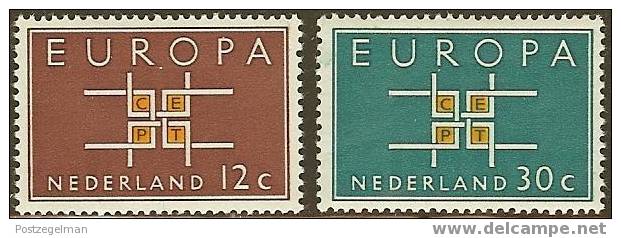 NEDERLAND 1963 MNH Zegel(s) Europa 806-807 #439 - Neufs