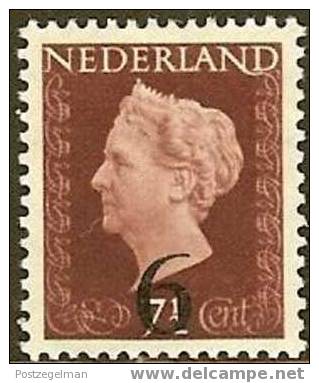 NEDERLAND 1950 OMP Zegel(s) 6 Cent Opdruk 551 #413 - Neufs