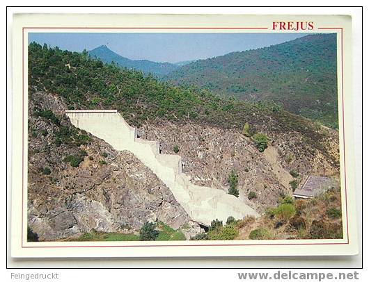 D 1956 - Talsperren - Barrage De Frejus (Var) - CAk, Nicht Gelaufen - Other & Unclassified