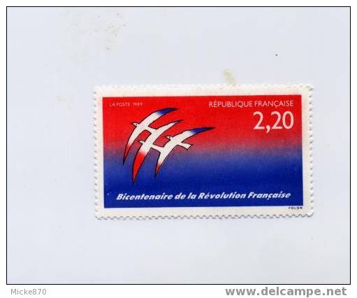 France N°2560 Neuf** Centenaire De La Révolution Française - French Revolution