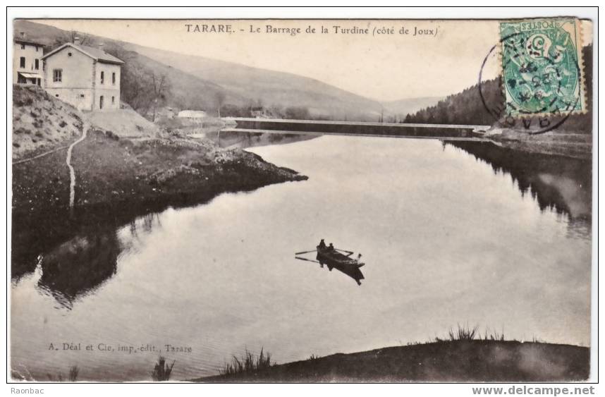 CPA---69---TARARE---BARRAGE De La TURDINE - Tarare