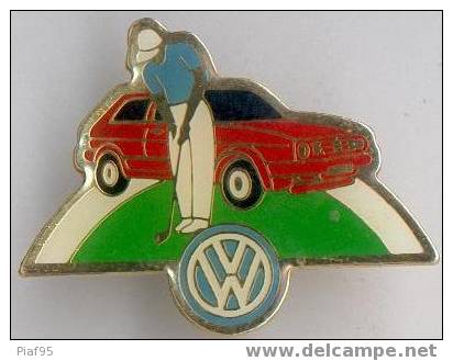 WOLKSWAGEN-GOLF Rouge - Volkswagen