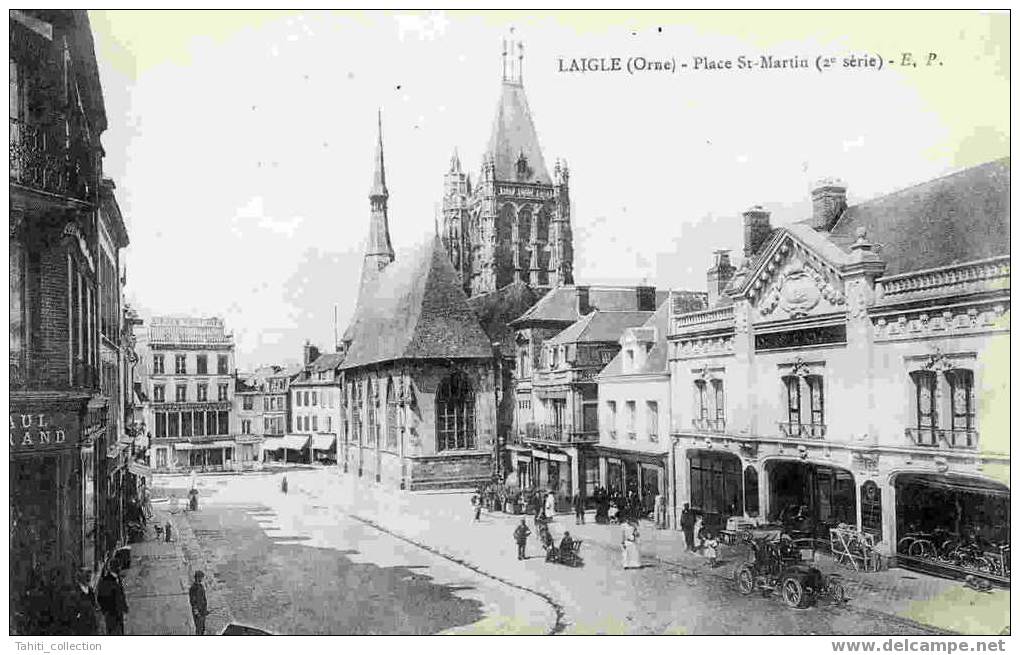 LAIGLE - Place Saint-Martin - L'Aigle