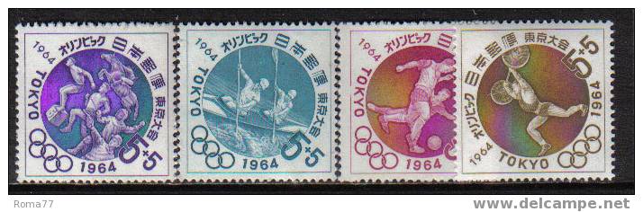 MB302a - GIAPPONE , OLIMPIADI TOKYO 1964 : N. 760/761  *** - Summer 1964: Tokyo