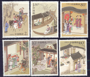 2003 CHINA LITERATURE PAINTINGS(III) 6V STAMP+ MS - Unused Stamps