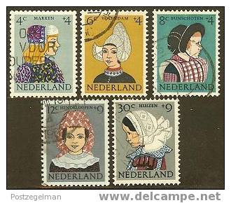 NEDERLAND 1960 Gebruikte Kinder Zegel(s) 755-759  #912 - Used Stamps