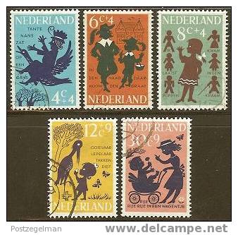 NEDERLAND 1963 Gebruikte Kinder Zegel(s) 808-812 #918 - Used Stamps