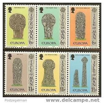 ISLE OF MAN 1978 MNH Europa Stamp(s) 122-127 #970 - Isle Of Man