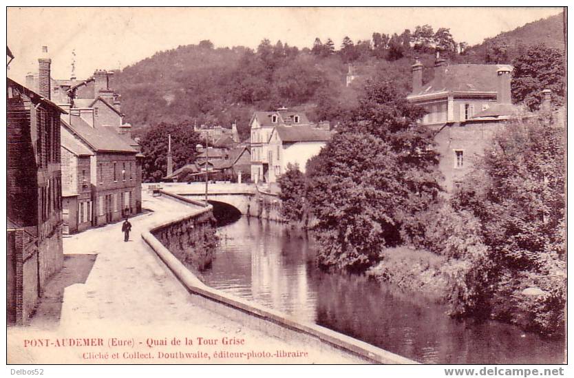 Pont-Audemer (Eure) - Quai De La Tour Grise - Pont Audemer