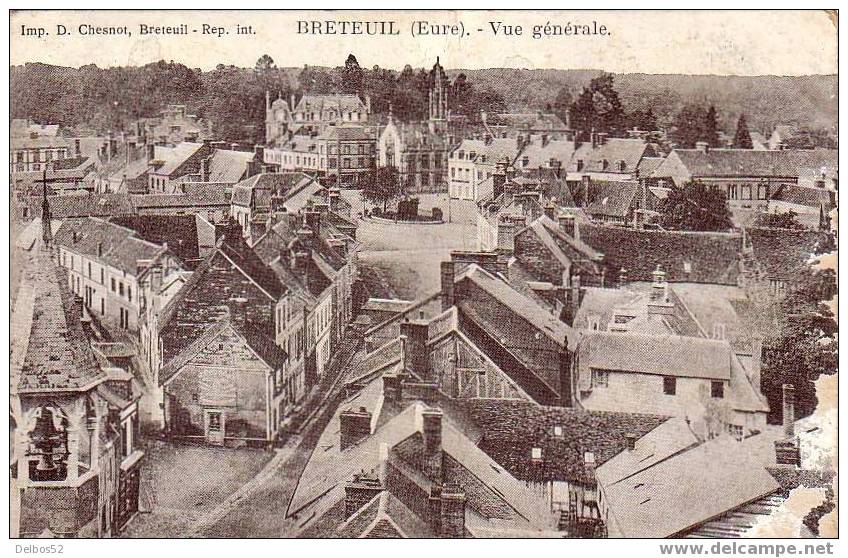 Breteuil (Eure)   -   Vue Générale - Breteuil