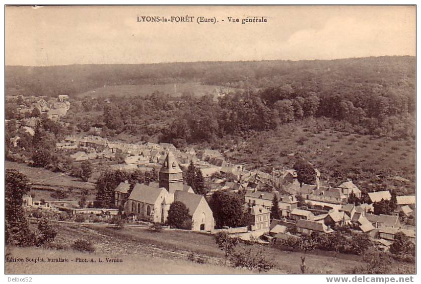 Lyons-la-Fôret (Eure)      Vue Générale - Lyons-la-Forêt