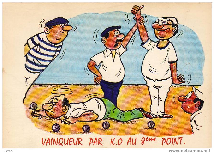 PETANQUE - ILLUSTRATEUR ALEXANDRE - Regionale Spelen