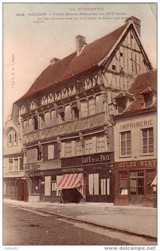 Maison Normande     Gaillon    -     Vieille Maison - Autres & Non Classés