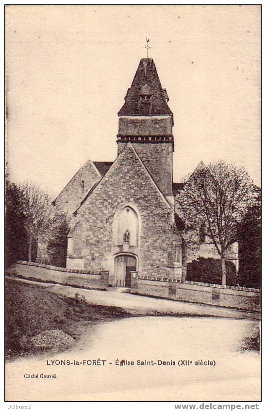 Lyons-la-Fôret (Eure)   -   Eglise Saint-Denis - Lyons-la-Forêt
