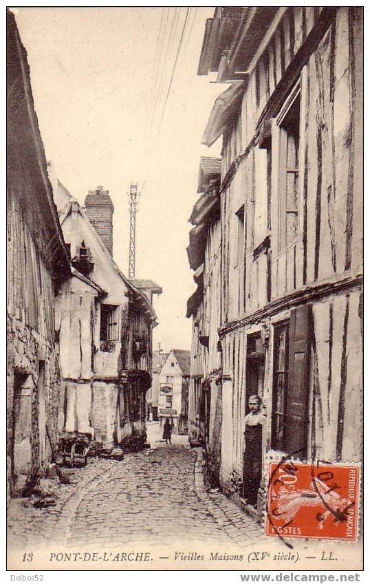 Pont-de-l´Arche    -   Vieilles Maisons - Pont-de-l'Arche