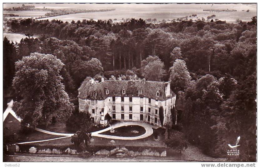 En Avion Au-dessus De ...         4. Harcourt (Eure)  -  Le Château - Harcourt