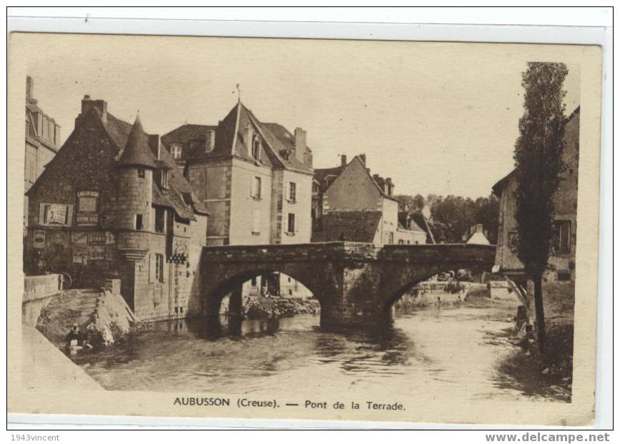 C1002 - AUBUSSON - Pont De La Térrade - - Aubusson