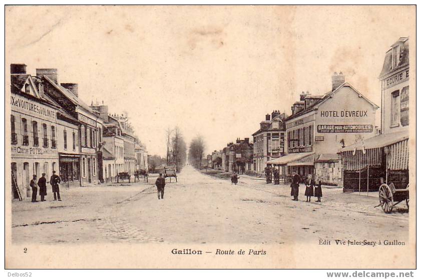 Gaillon   -   Route De Paris - Autres & Non Classés