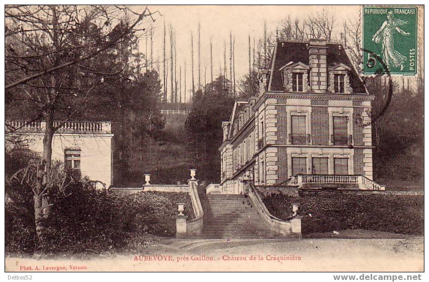 Aubevoye,   Près Gaillon   -   Château De La Créquinière - Aubevoye