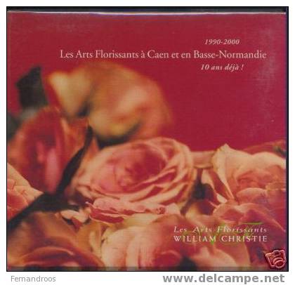 LES ARTS FLORISSANTS A CAEN ET EN BASSE NORMANDIE  1990 - 2000   10 ANS DEJA !  WILLIAM CHRISTIE CD RARE EDITION LIMITEE - Klassik