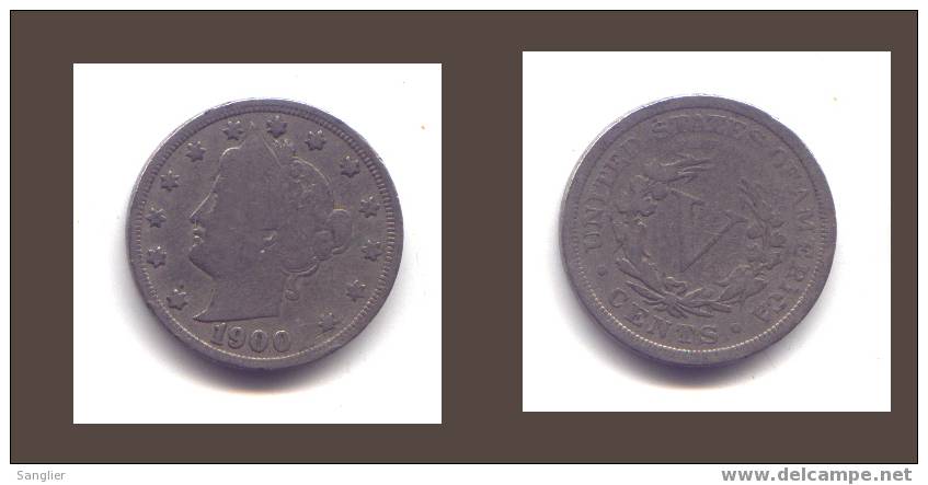 QUART DE DOLLAR 1900 - 1883-1913: Liberty