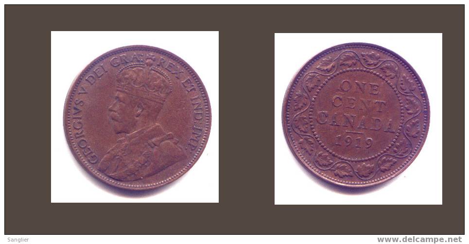 ONE CENT 1919 - Canada