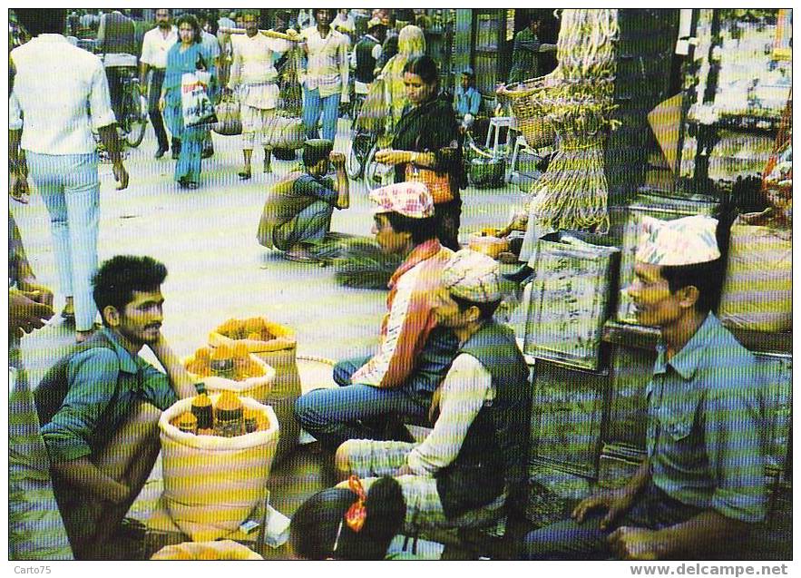 NEPAL - KATMANDOU - Le Marché Aux épices - Nepal