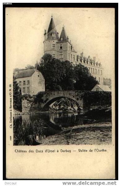 2630 - Durbuy  Château Des Ducs D'Ursel -  Delfosse  N° 30 - Durbuy