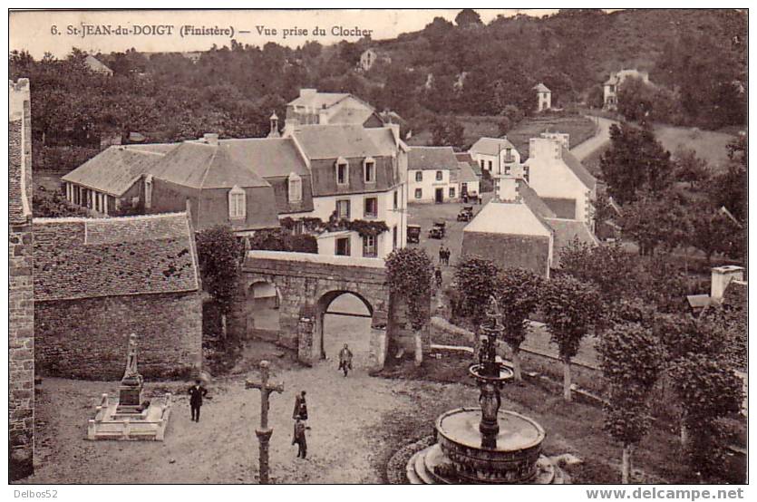 St-Jean-du-Doigt (Finistère)   -   Vue Prise Du Clocher - Saint-Jean-du-Doigt