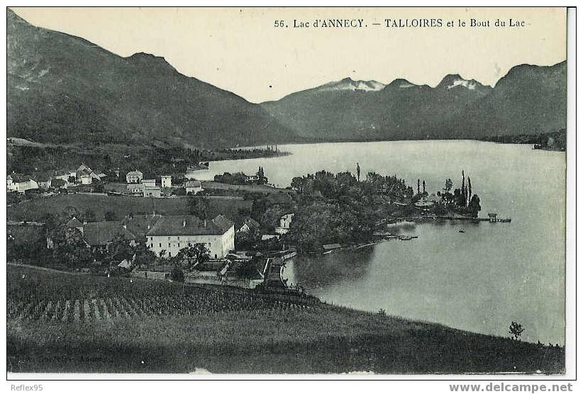 TALLOIRES Et Le Bout Du Lac. - Talloires
