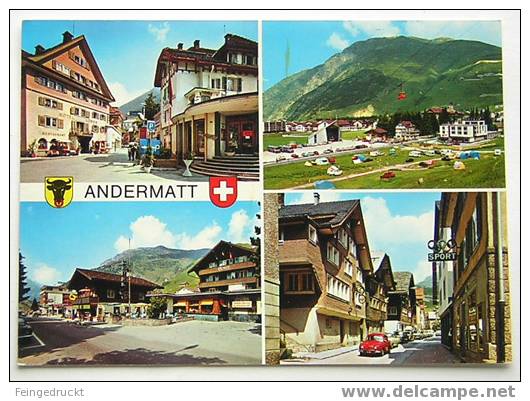 D 2205 - Andermatt - Color MBk, Nicht Gelaufen - Andermatt