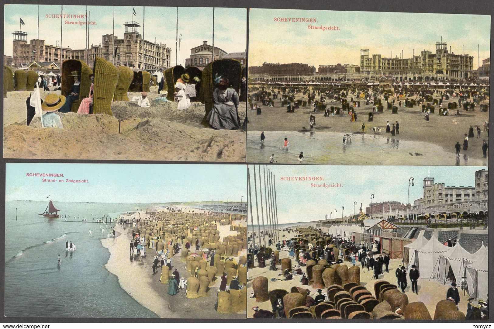 14x Postcard  Scheveningen 190?-1?, Not Used - Scheveningen