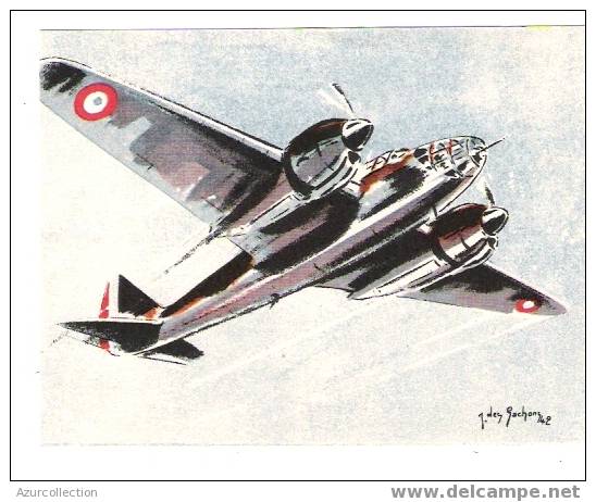 C.P.A.  AVION DESSINE PAR PACHON  1942 . - 1939-1945: 2nd War