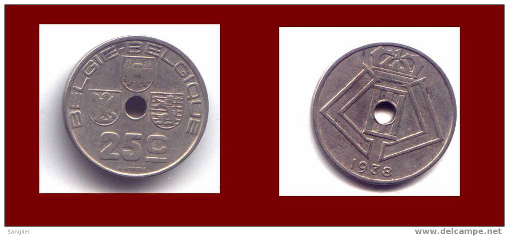 25 CTS 1938 FL-FR - 25 Centimes